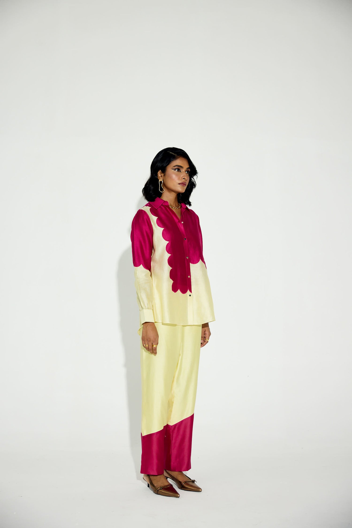 The Spiced Sunset Scalloped Block Co-rd