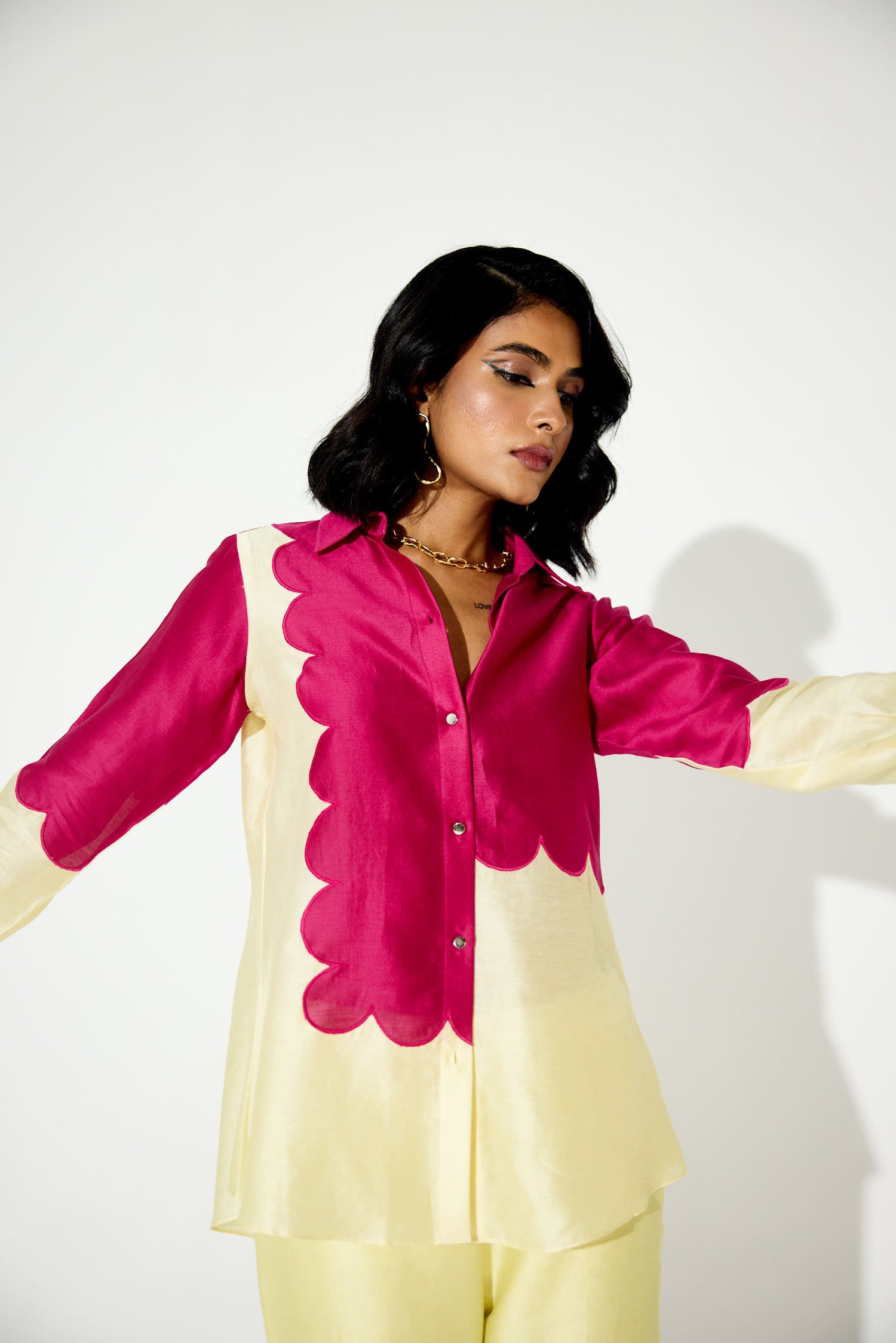 The Spiced Sunset Scalloped Block Co-rd