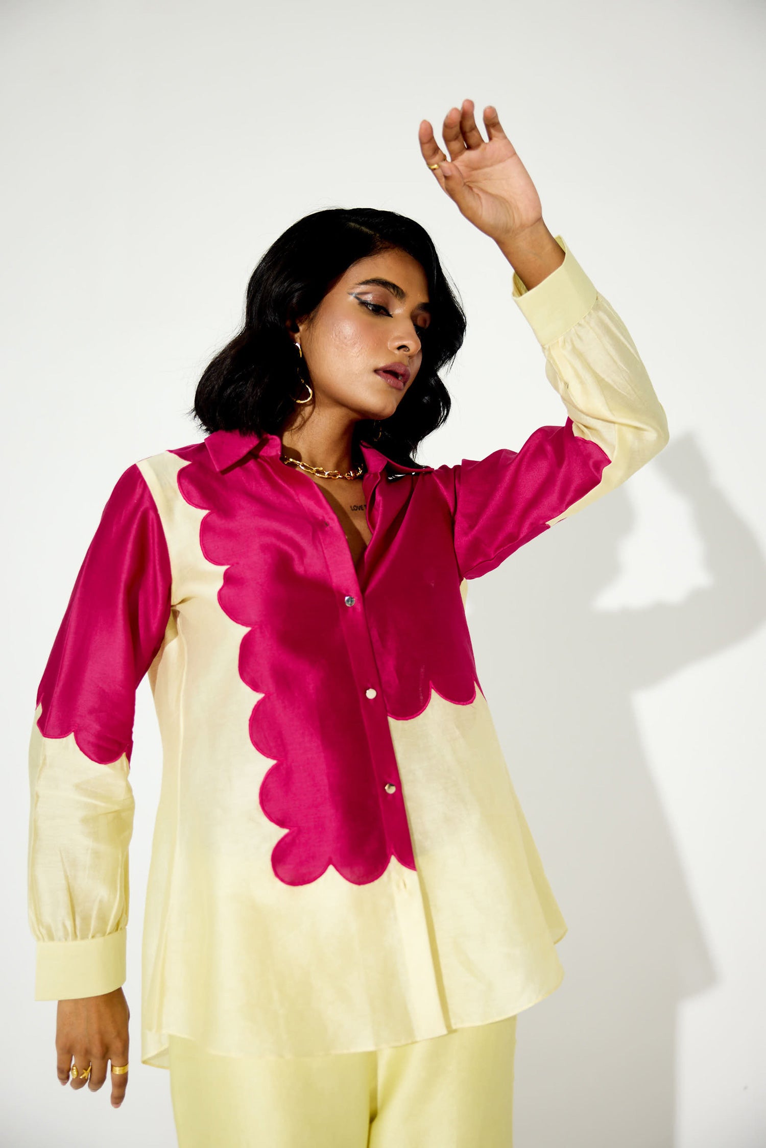 The Spiced Sunset Scalloped Block Co-rd