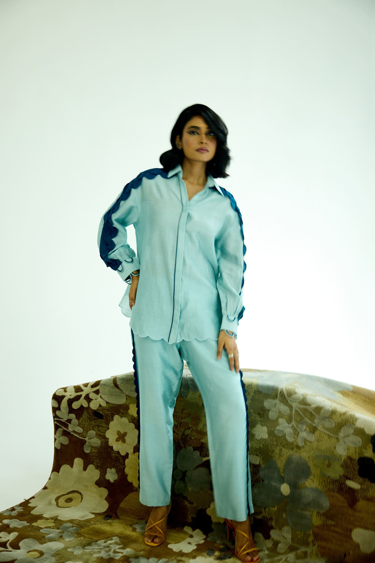 The Costa 75 Co-ord [ Lagoon ]