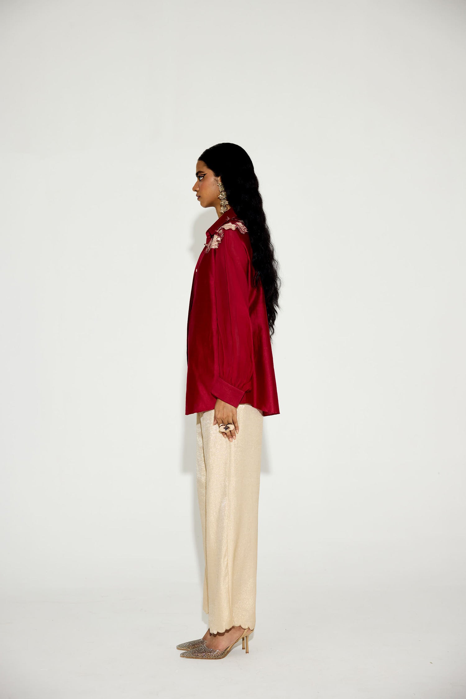 Coco Rouge 3D Metallic Co-ord