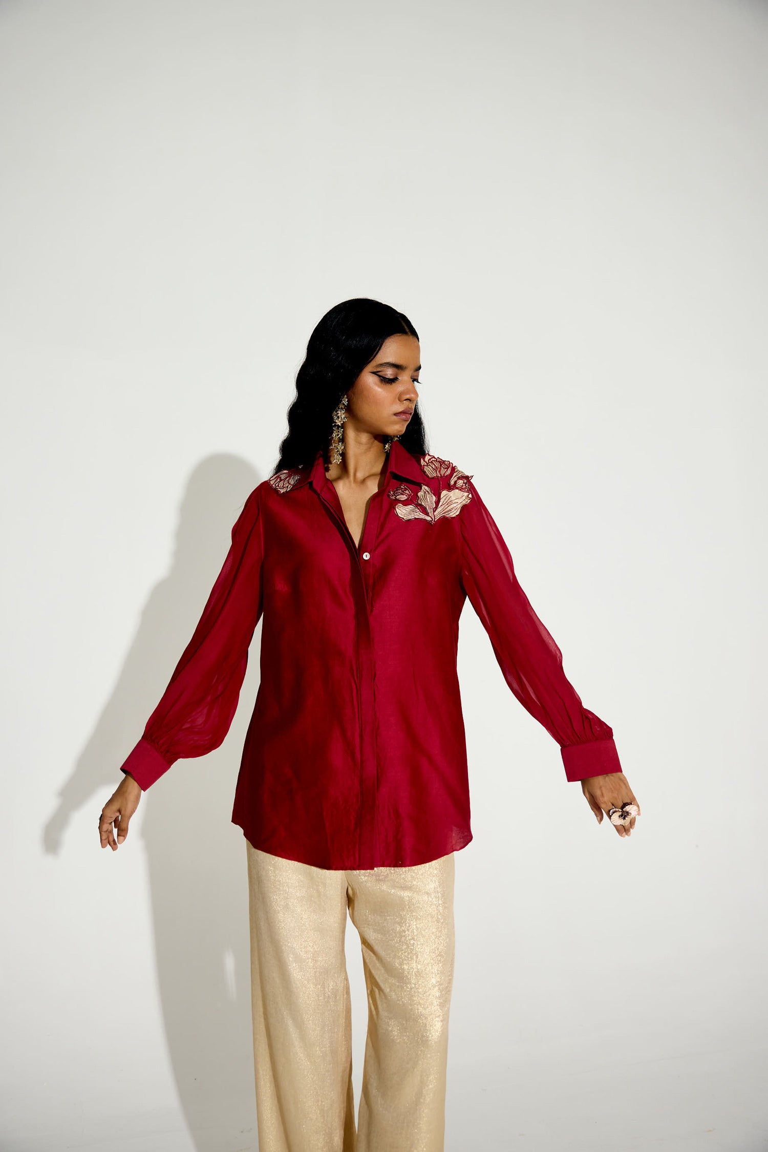 Coco Rouge 3D Metallic Co-ord