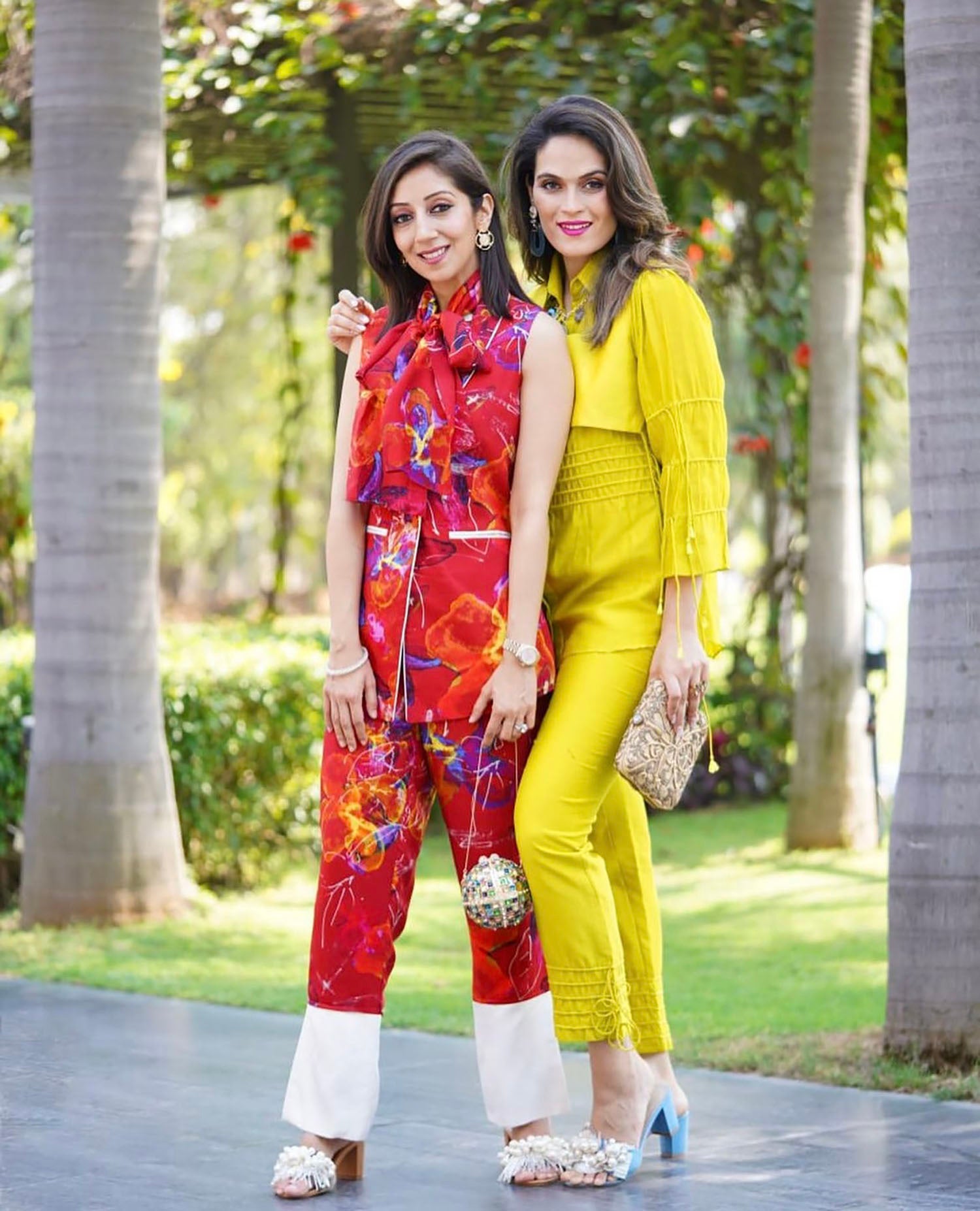 Bloom Printed Blazer Set