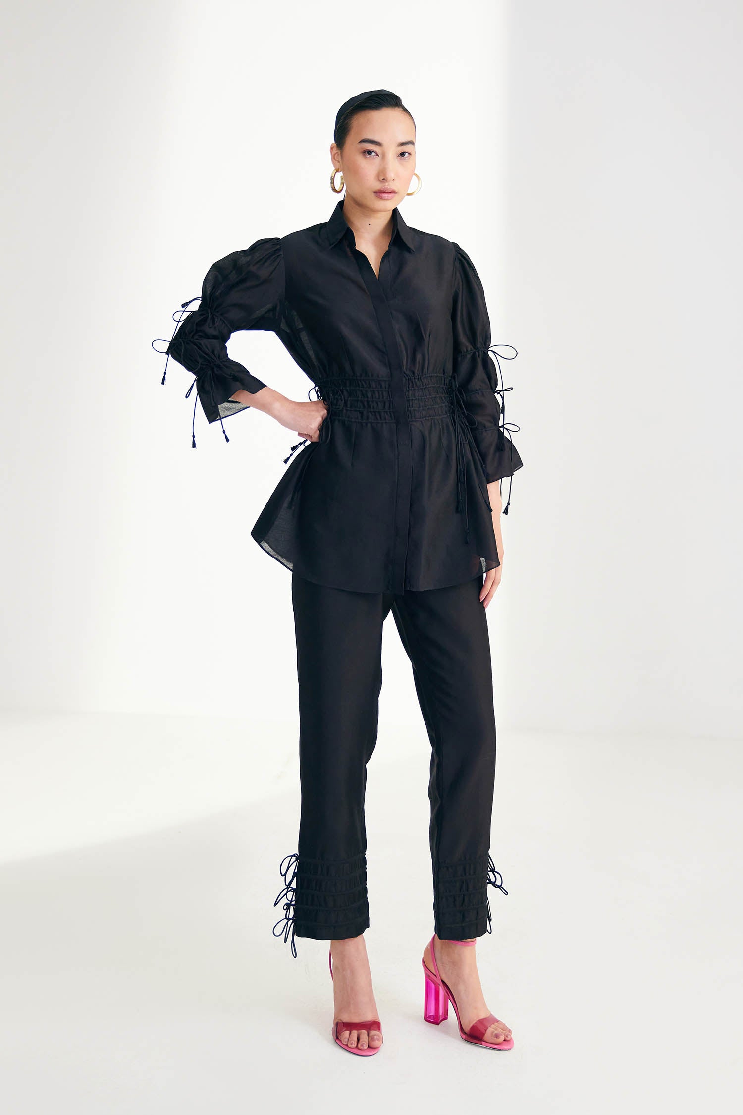 Dazzle Tie-Up Co-ord Set